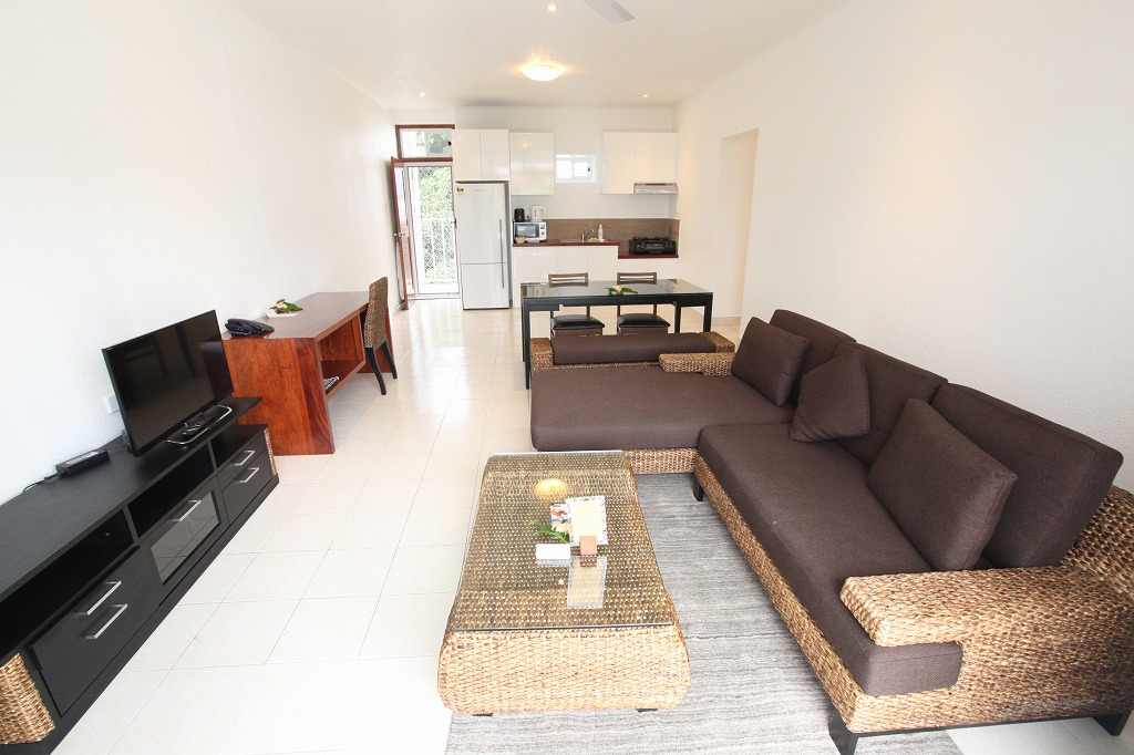 Hotel Melanesian Vanuatu 1bd Appartment Hibiscus Living 2