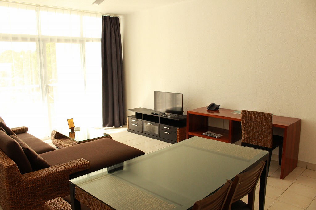 Hotel Melanesian Vanuatu 1bd Appartment Hibiscus Living 4