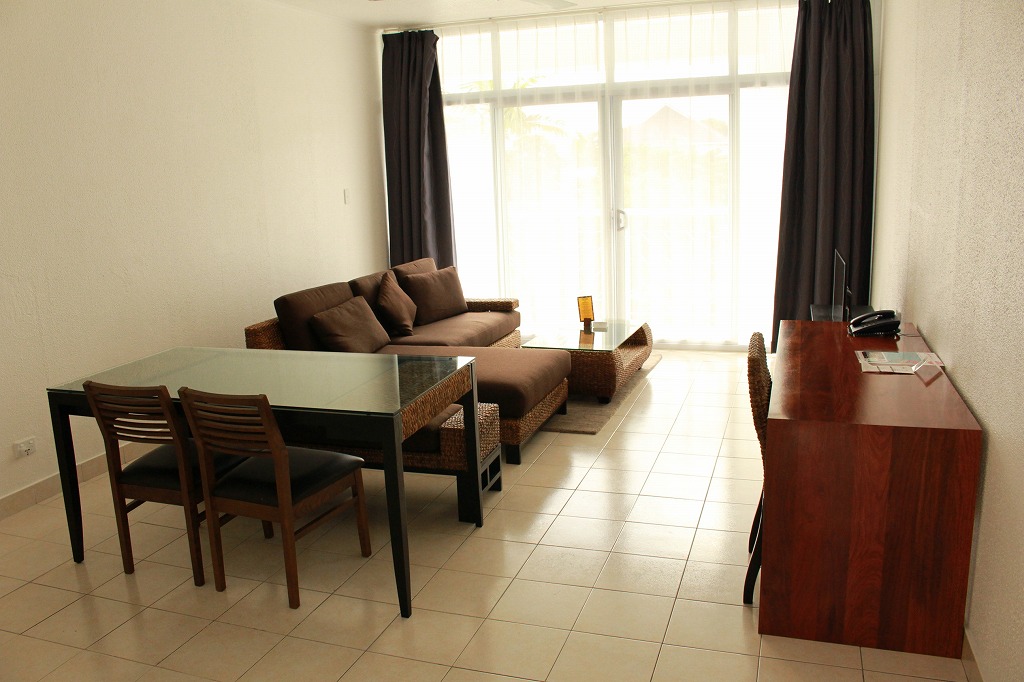Hotel Melanesian Vanuatu 1bd Appartment Hibiscus Living 5