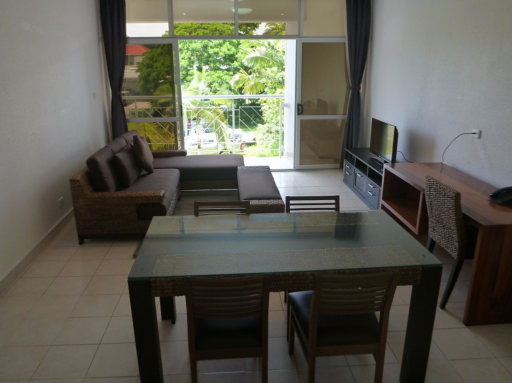 Hotel Melanesian Vanuatu 1bd Appartment Hibiscus Living 8